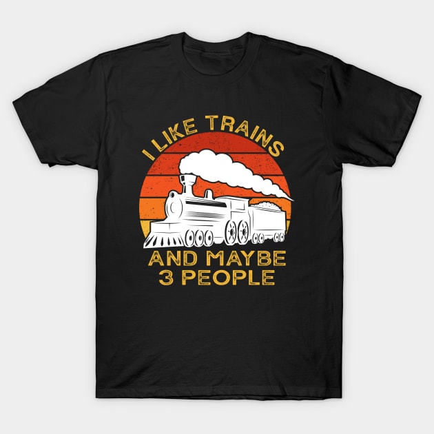 Model Train Lover Driver T-Shirt by Crazyshirtgifts